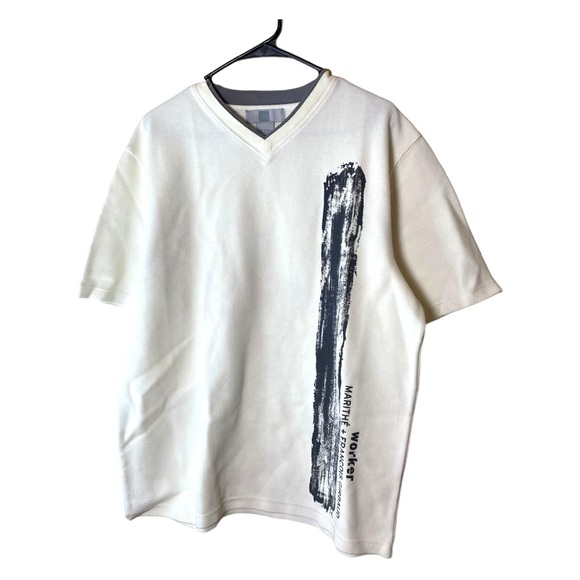 Vintage 90's Marithe Girbaud Dressy Mens Tee Size Large RARE - Picture 1 of 7